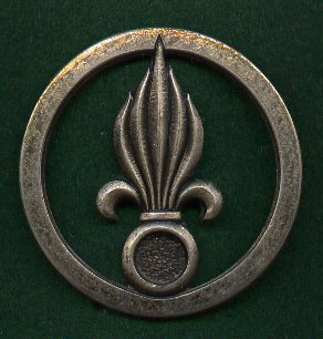 01 Beret Badge 1er Regiment Etrangere Cavalerie