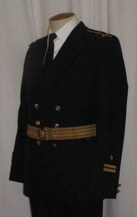 06 USSR Navy Officer Sevie Dress With Belt (Left)