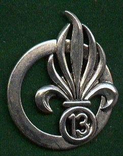 11 Beret Badge 13e Demi-Brigade de la Legion Etrangere (Cavalerie Det) Post 1990 1
