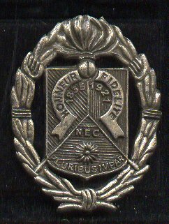 238 1er Regiment Etrangere de Cavalerie Insigne de Coiffure Beret Badge (c1948)