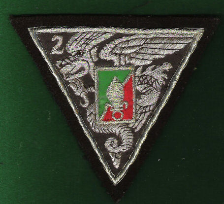 2ème Régiment Étranger de ParachutistesTracksuit Badge