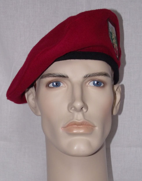 Bulgarian Army Infantry Beret (Front)