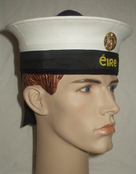 Eire Navy Rateings Cap (Front Left)