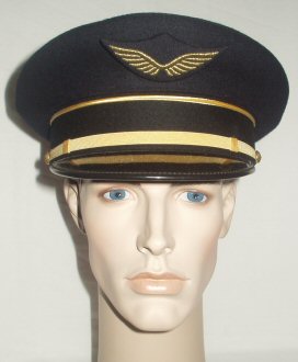 France Air Force Peaked Cap (Front)