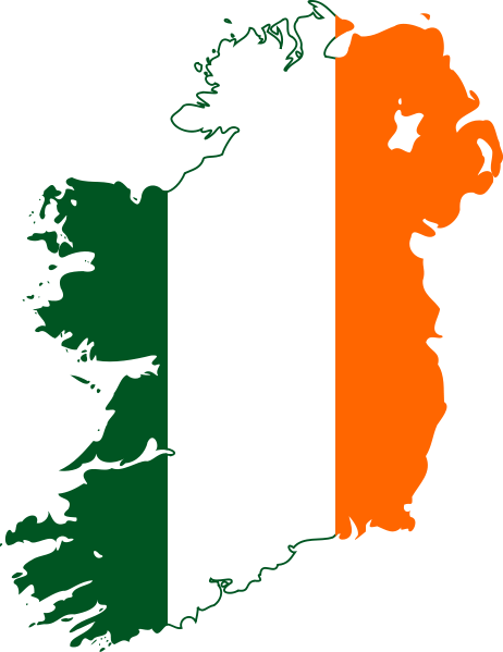 Ireland Map Outline