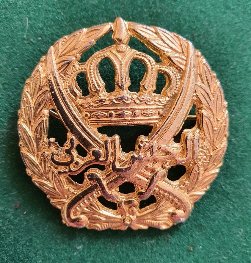 Jordan Arab Legion Cap Badge1