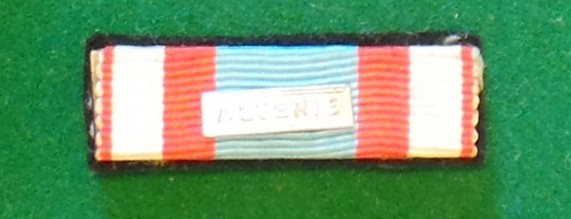 Médaille Commémorative des Opérations de Sécurité et de Maintien de l'Ordre en Afrique du Nord Ribbon (2)