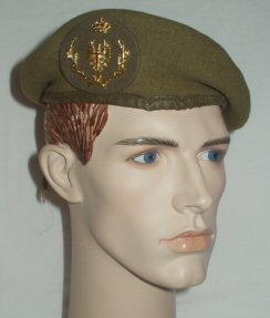Spain Army Officers Beret (Front Left)
