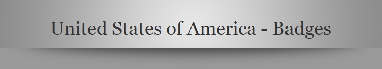 United States of America - Badges