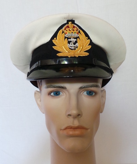 02 UK Royal Navy Officers Peaked Cap (KC)