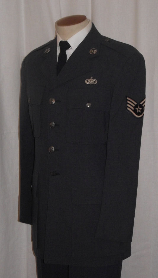 Cheif-Staff-Sgt Security Police Jacket (left)