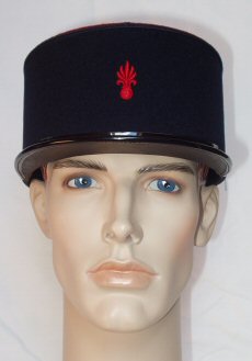French Foreign Legion 1960s Pattern Red Genade (Front)