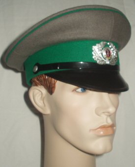 GDR Border Guards Peaked Cap (Front Left)