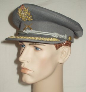 Portugal Infantry Officers Peaked Cap (Front Right)
