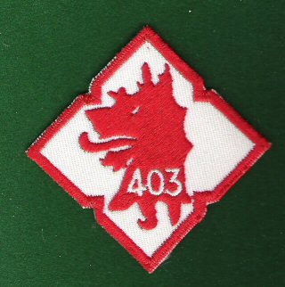 RCAF 403 Wolf Diamond Squadron