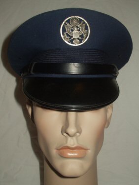 USAF Oterr Ranks Peaked Cap (Front)