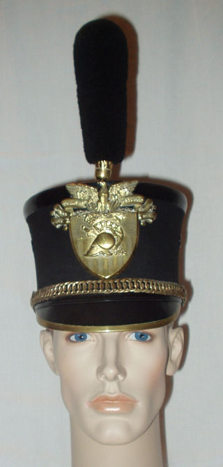 USMA Shako With Chinstrap Up  (Front)