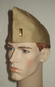 US Army Chino Garrison Cap Officers (Front)