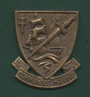 01 Insigne de béret Commandos Marine 2
