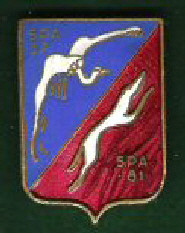 France Air Force Fob Escadron Chasse 01 - 004, DAUPHINE