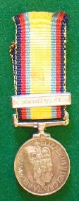 Gulf Medal with clasp 16 Jan to 28 Feb 1991