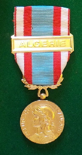 Médaille Commémorative des Opérations de Sécurité et de Maintien de l'Ordre en Afrique du Nord