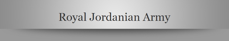 Royal Jordanian Army