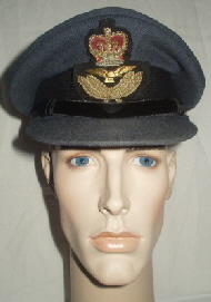 UK Royal Air Force Officers Peaked Cap (1)